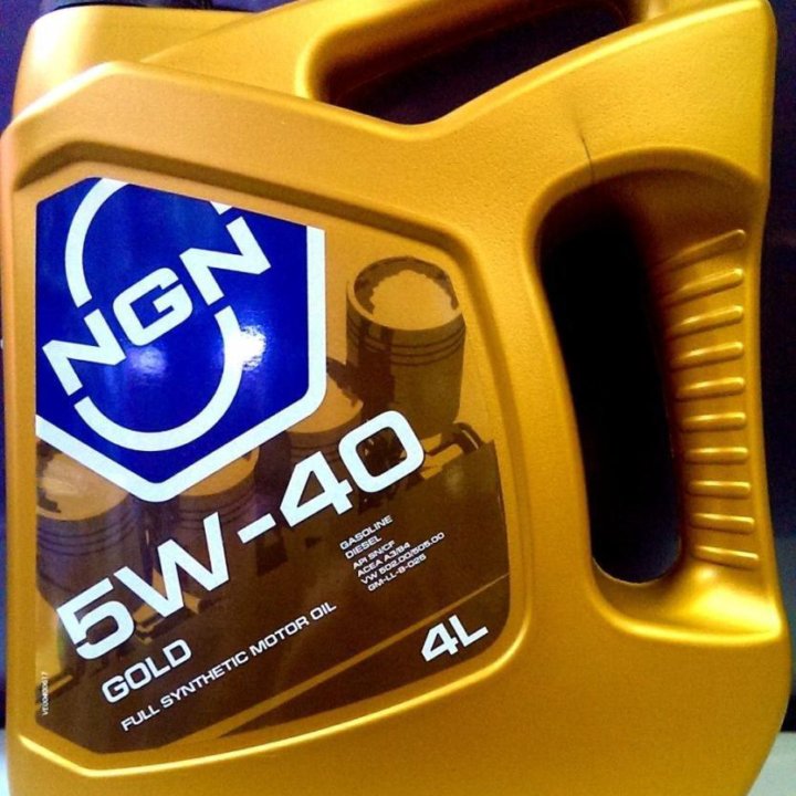 NGN Gold 5W-40 (5w40) (5в-40) 4L