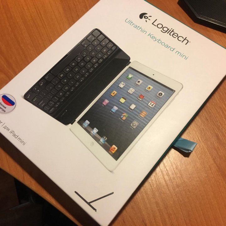 Блютуз клавиатура для iPad mini Logitech с чехлом