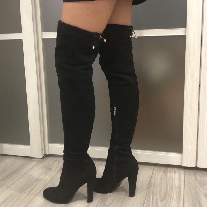 Сапоги ботфорты