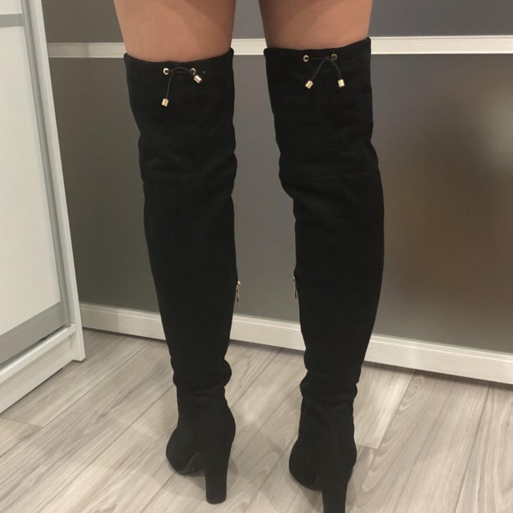 Сапоги ботфорты