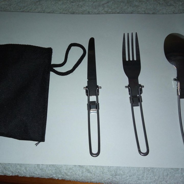 Набор столовый походный(нож, вилка, ложка)