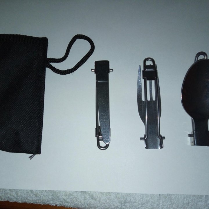 Набор столовый походный(нож, вилка, ложка)