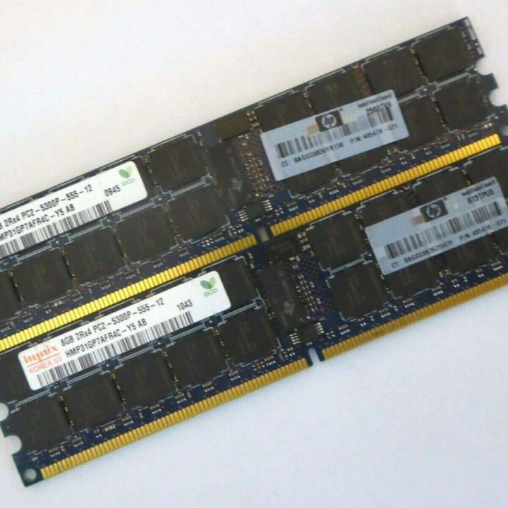 DDR2 HYNIX PC2-5300P 16Гб (8х2) серверная