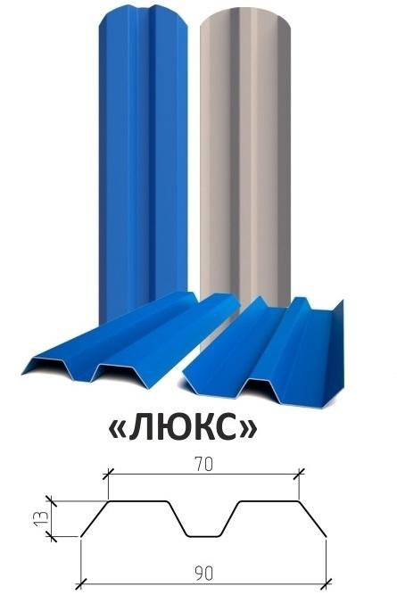 Металлический штакетник от производителя