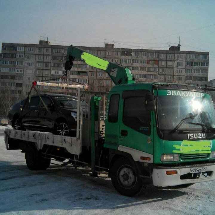 Услуги Эвакуатора с краном! Перевозка спецтехники