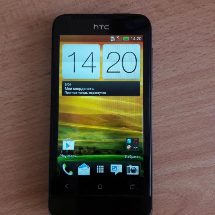 Сотовый телефон htc one V, на запчасти.