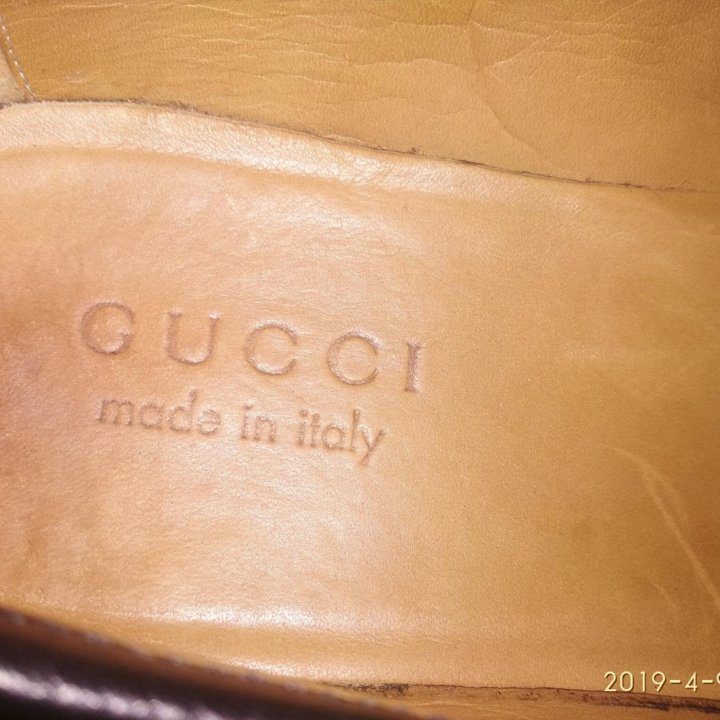 Мужские туфли GUCCI