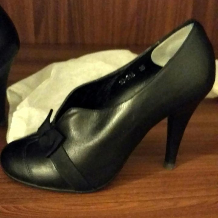 Туфли кожаные