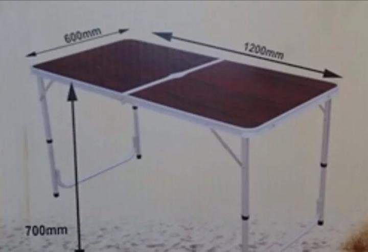Стол раскладной +4 стула для кемпинг