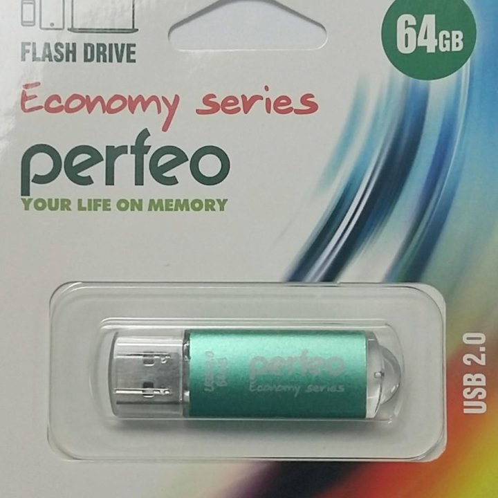 Флешка 64GB Perfeo E01 USB 2.0