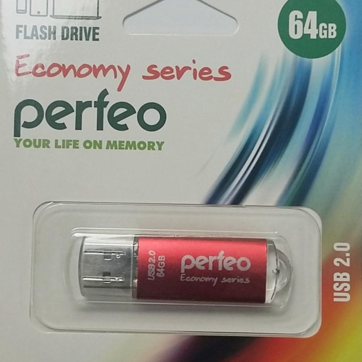 Флешка 64GB Perfeo E01 USB 2.0