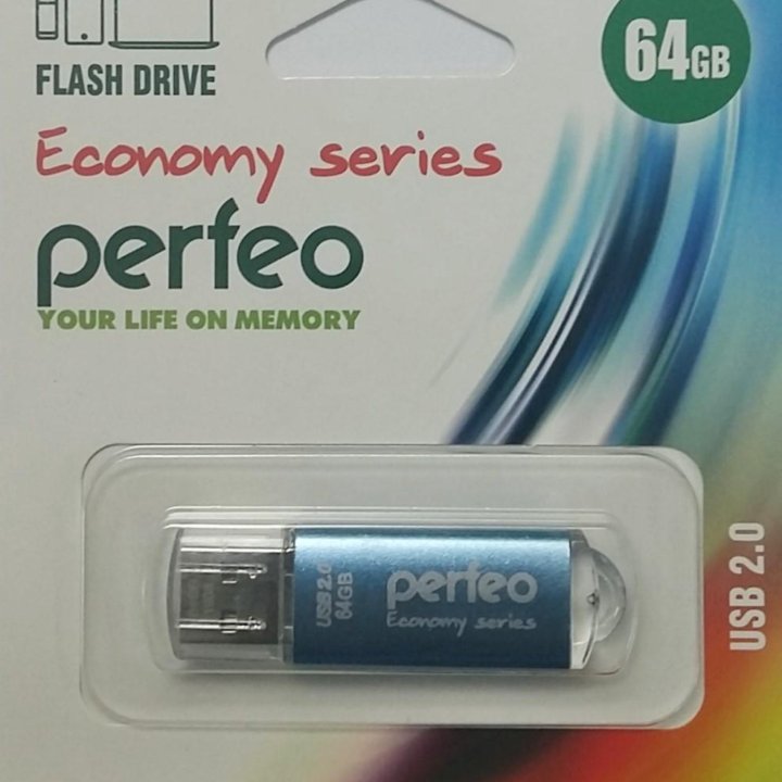 Флешка 64GB Perfeo E01 USB 2.0