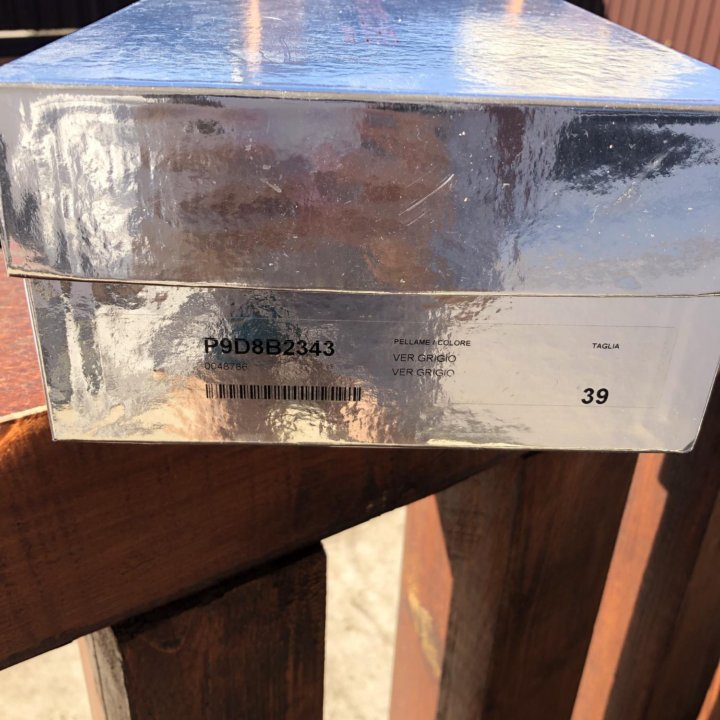 Сабо лаковые, оригинал