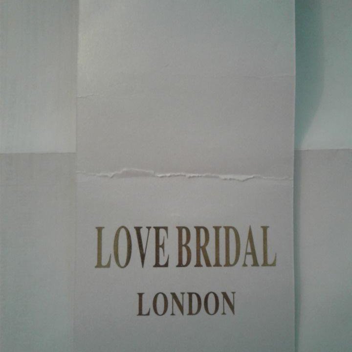 Платье свадебное Коллекц love bridal london crispy