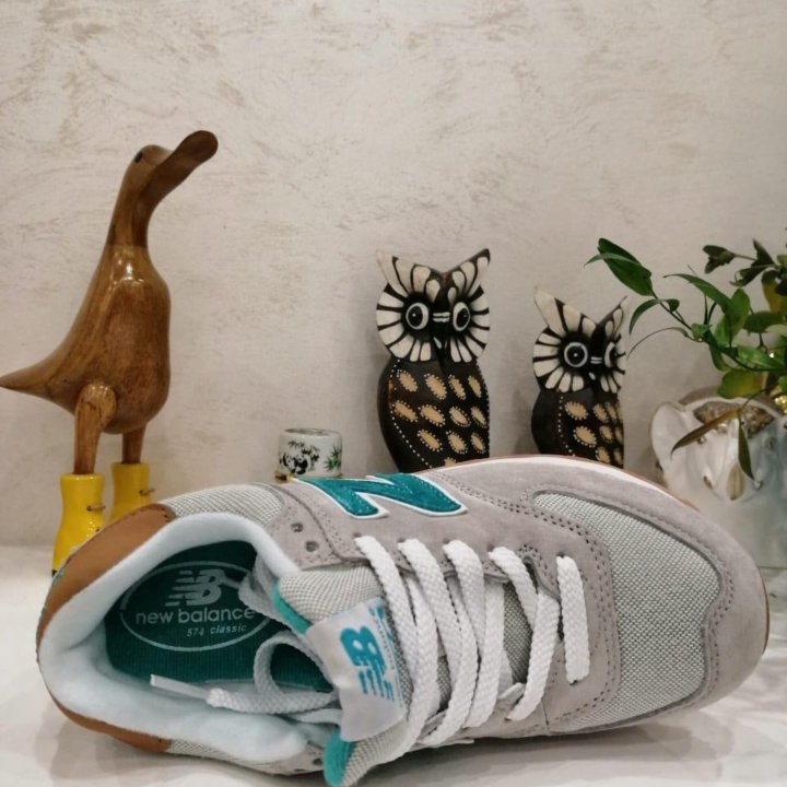 серые new balance