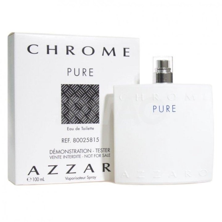 Azzaro Chrome Pure новый тестер