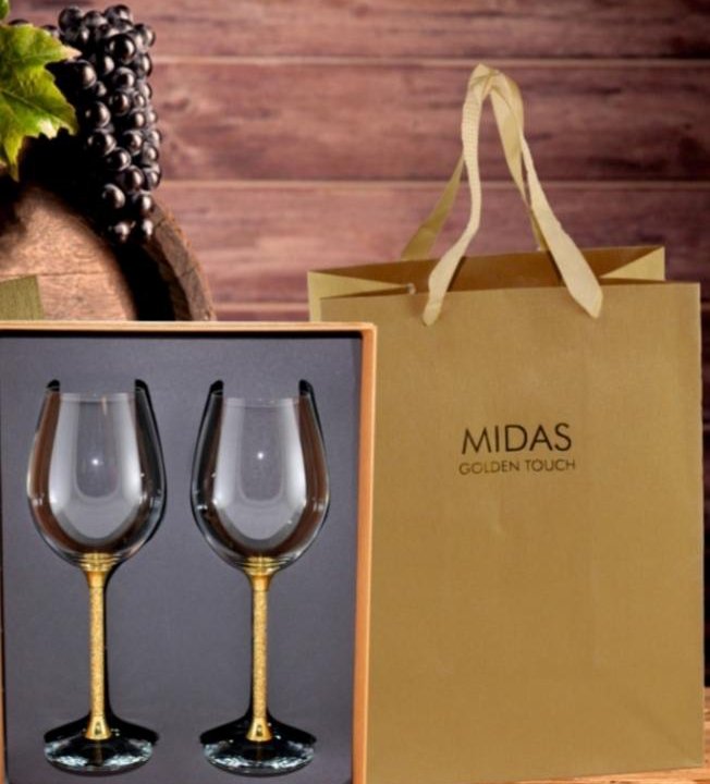 Бокалы Midas(2 штуки) для вина ,шампанского