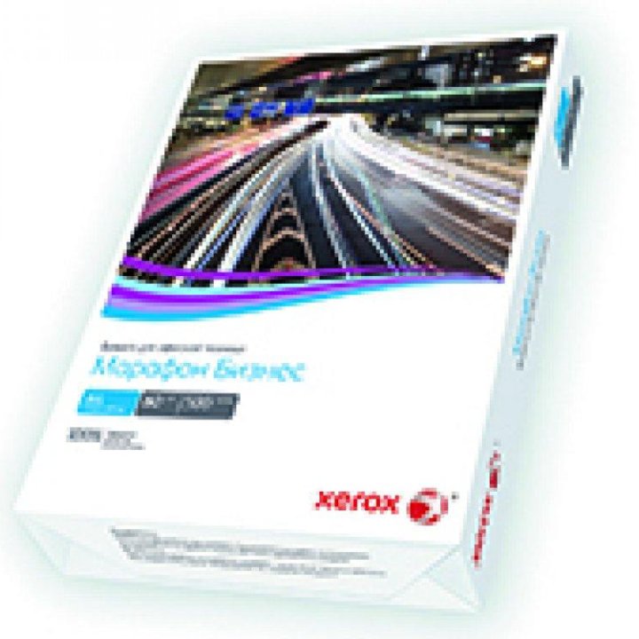 Бумага XEROX BUSINESS (А4,80г,164%CIE) пачка 500л.