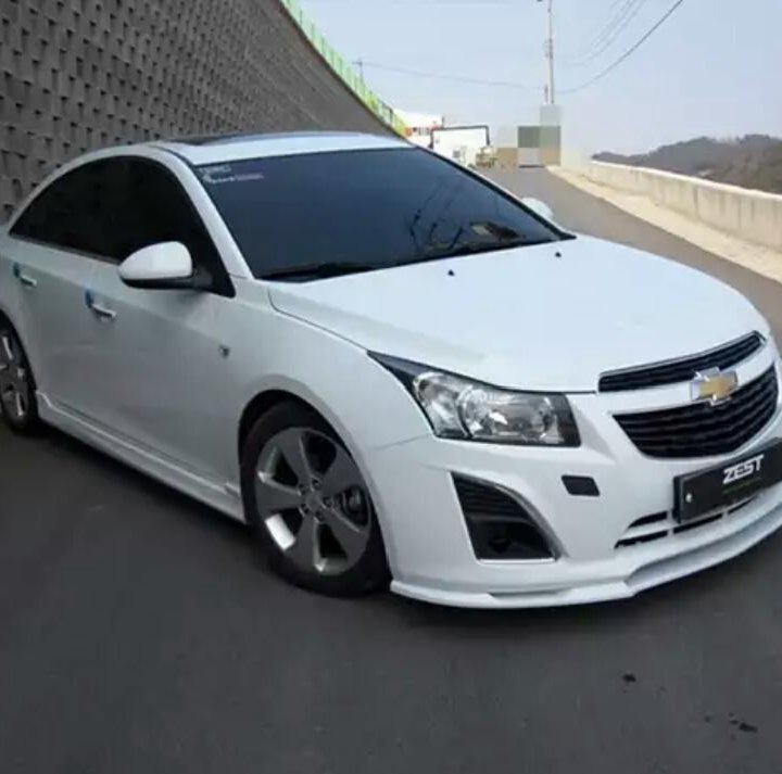 Сплитер переднего бампера Chevrolet Cruze