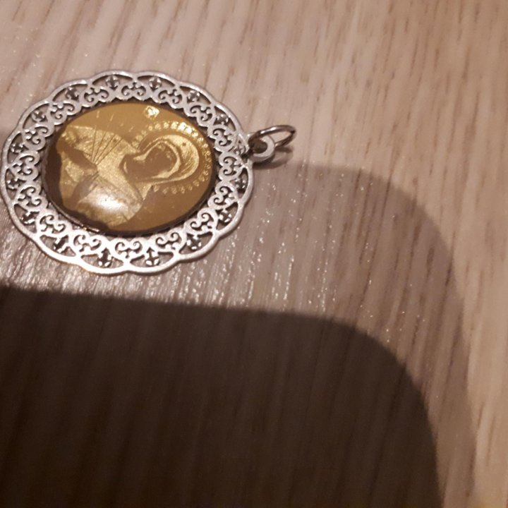 Кулон серебро