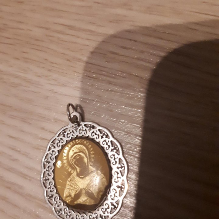 Кулон серебро