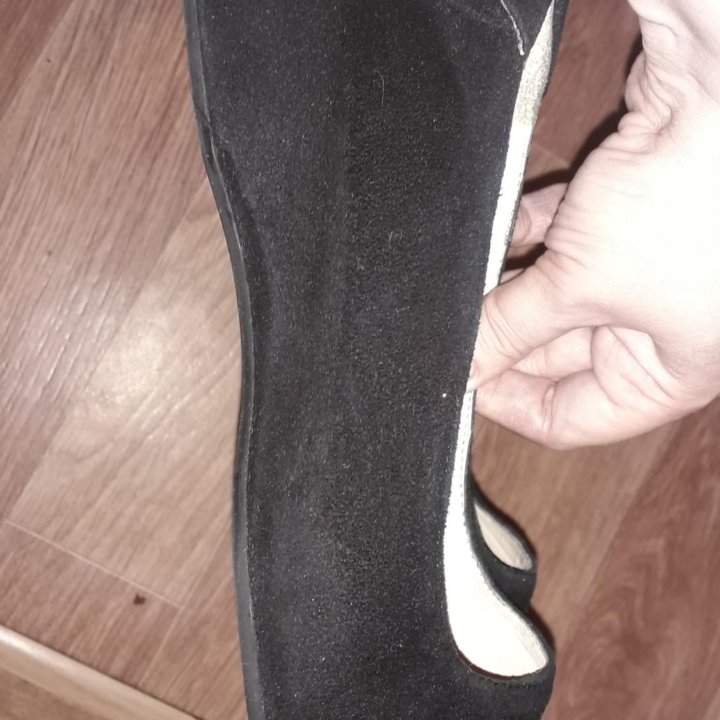 Туфли замша Мотт