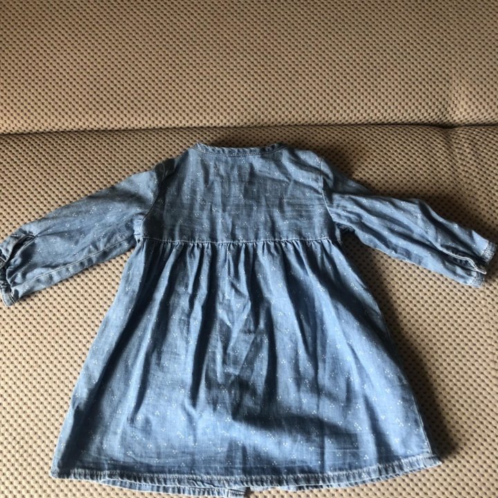 Джинсовое платье