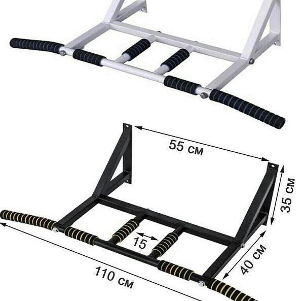 Турник 3 Хвата настенный