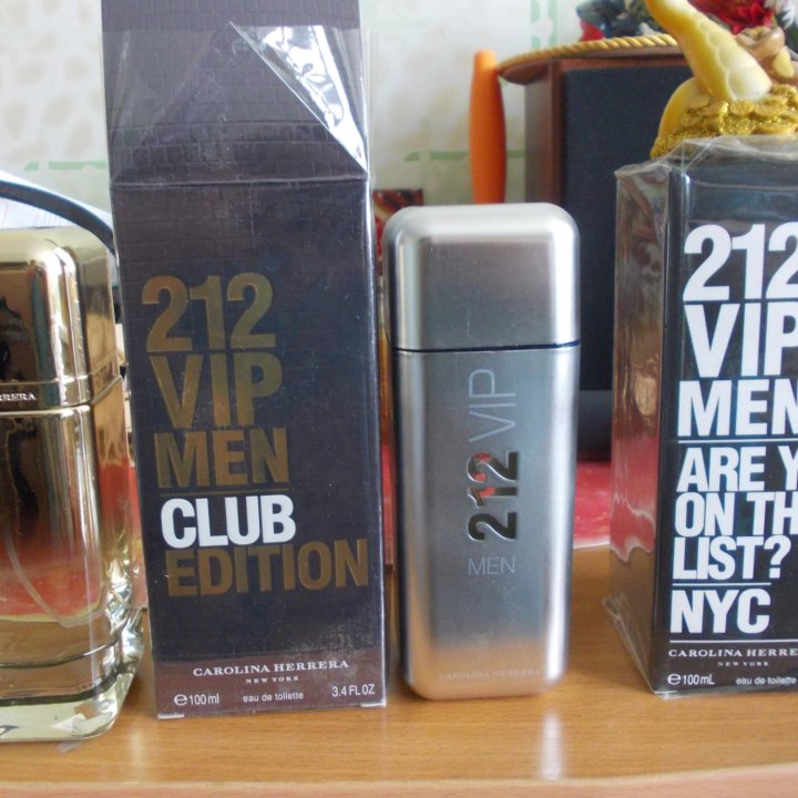 Carolina Herrera 212 VIP мужские