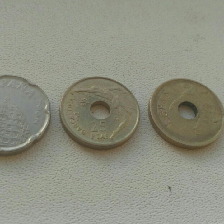 Испания монеты Барселона 1992 год