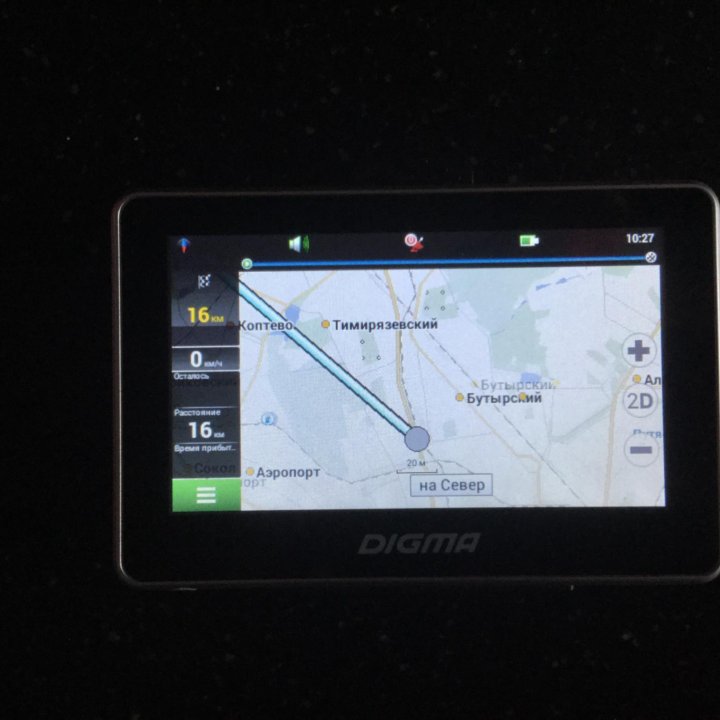 Портативный GPS-навигатор Digma AllDrive 400