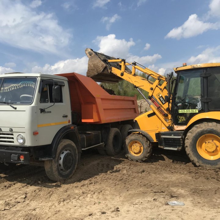 Аренда Трактор Экскаватор погрузчик JCB-3cx Камаз