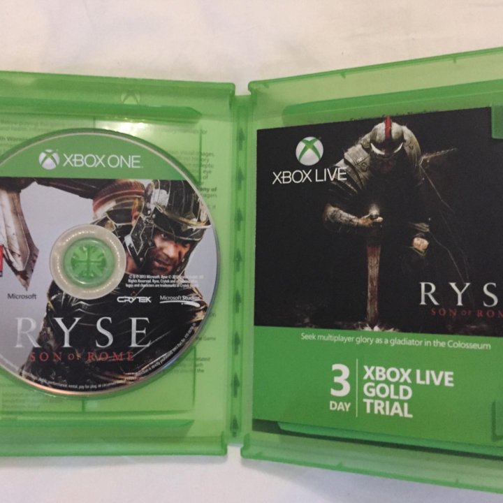 Ryse son of Romе