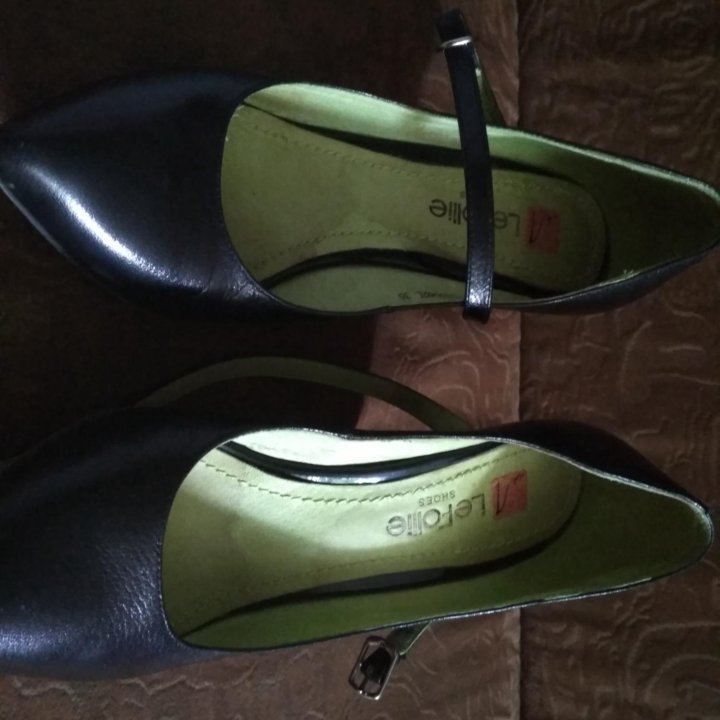 Туфли кожаные б/у