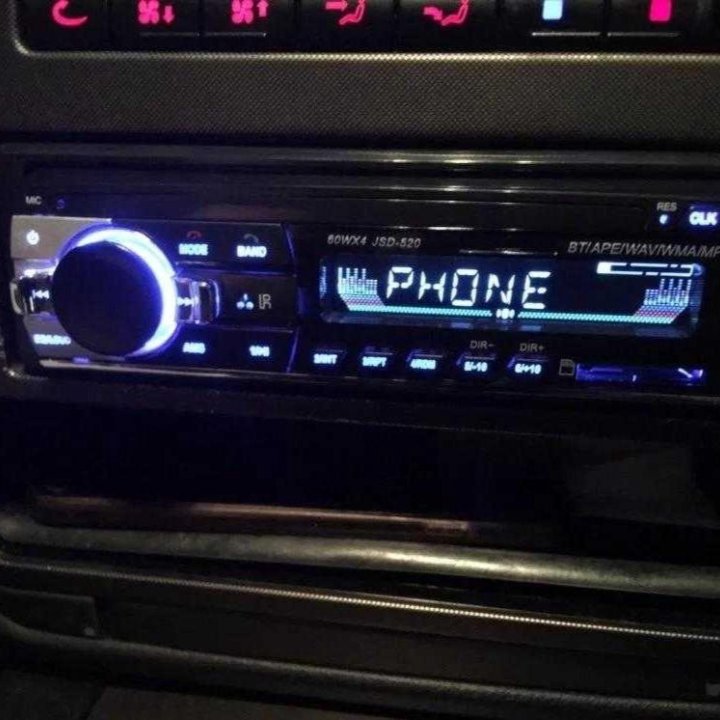 Автомагнитола Pioneer с Bluetooth AUX USB SD новая