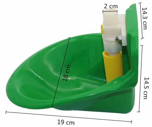 Поилка для овец, коз, свиней, телят. 19х18 см