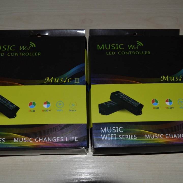 Контроллер музыкальный RGBW Wi-Fi MUSIC 3 DC12-24V