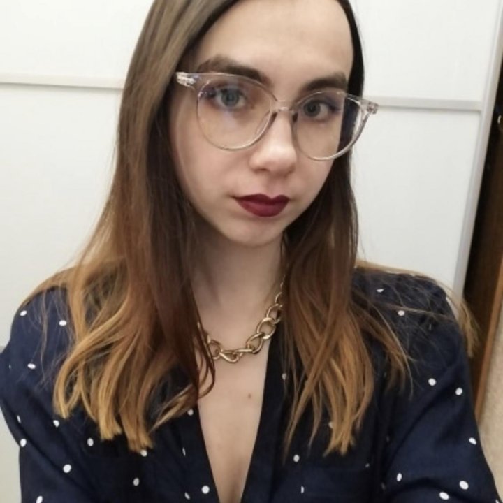 Очки прозрачные