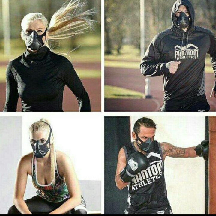 Тренировочная маска elevation training mask