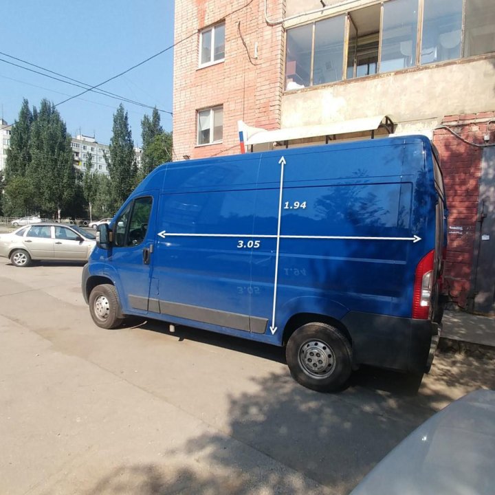 Грузоперевозки, переезды на Fiat Ducato