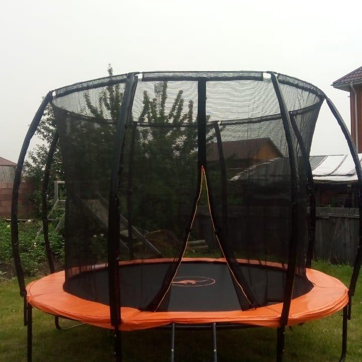 БАТУТ TRAMPOLINE KENGOO С СЕТКОЙ 16FT-TRE BAS.