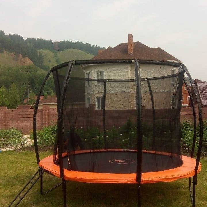 БАТУТ TRAMPOLINE KENGOO С СЕТКОЙ 16FT-TRE BAS.