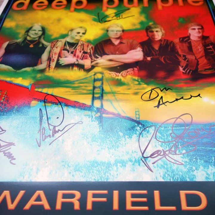 Deep Purple - Warfield 2004 Poster (Плакат)