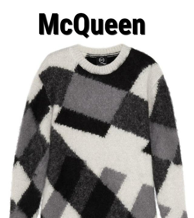 Объемный свитер от бренда McQ Alexander McQueen