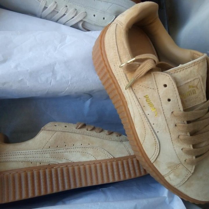 Кроссовки Puma Rihanna Creeper натуральная замша