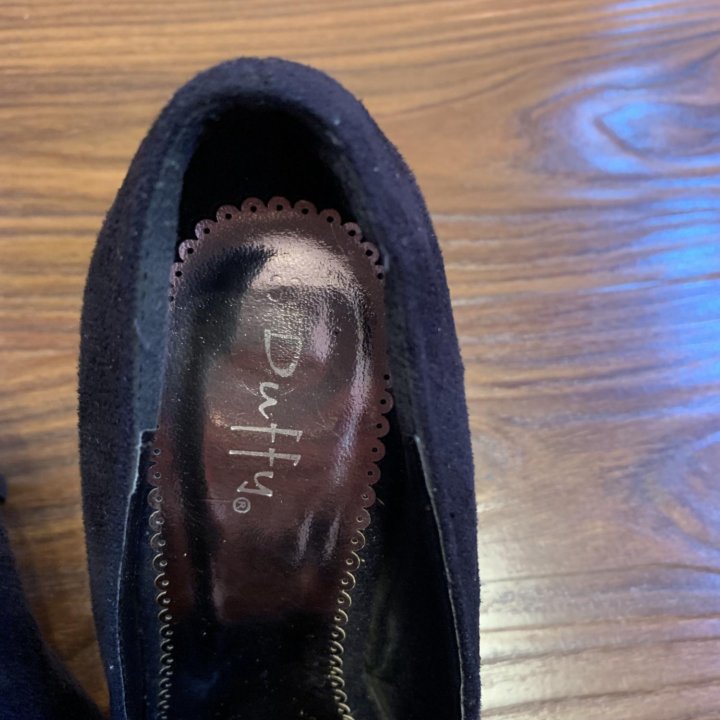 Туфли замша