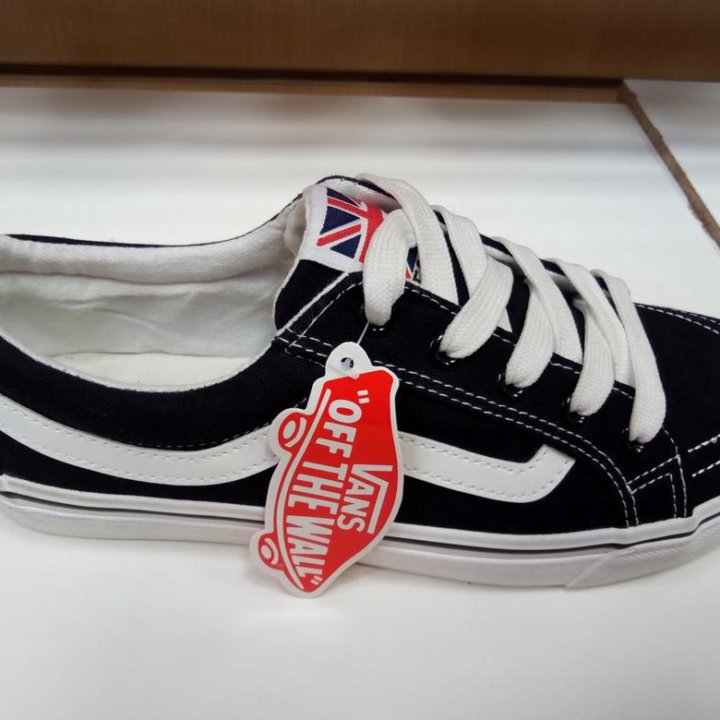 Vans кеды чёрные классические