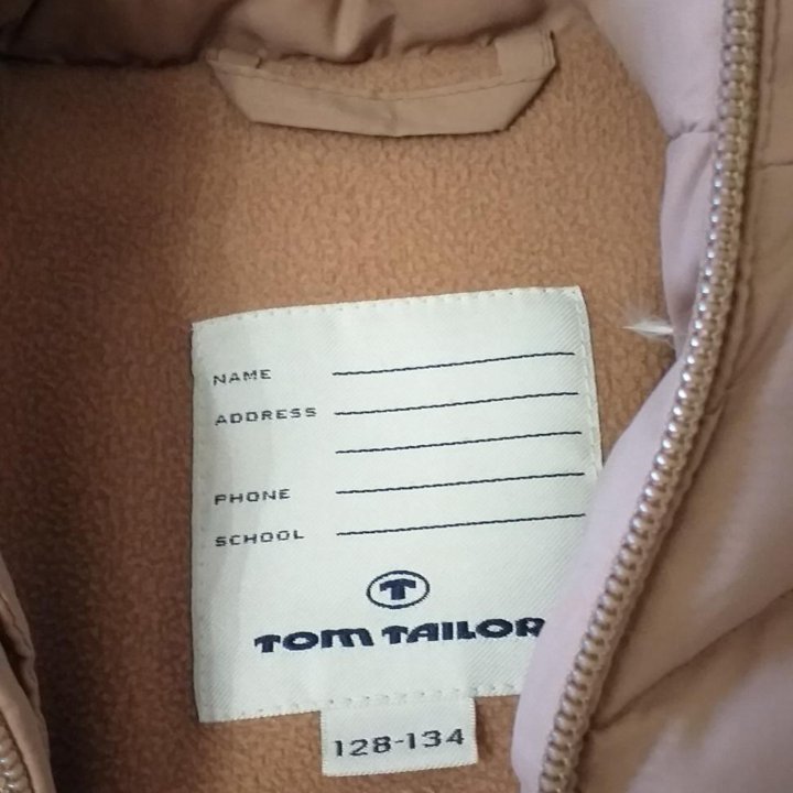 Пуховик Tom Tailor, рост 128/134