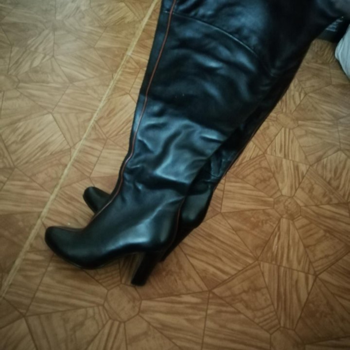 Сапоги ботфорты