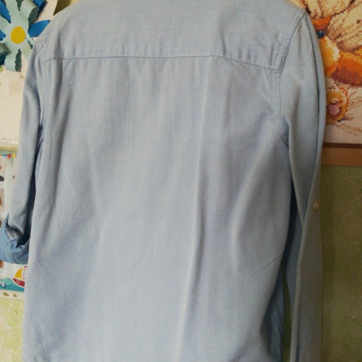 Рубашка джинсовая р.122